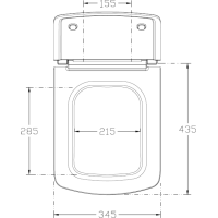 Isvea PURITY WC sedátko, SLIM, Soft Close, bílá 40S10200I