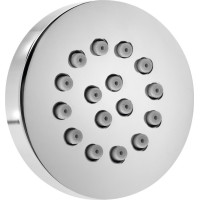 Sapho Nástěnná sprška s otočným kloubem, kulatá, chrom AB550