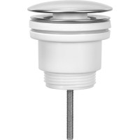 Aqualine Umyvadlová výpust 5/4“, click-clack, velká zátka, 5-46mm, ABS/chrom TF5001