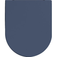 Isvea INFINITY WC sedátko, SLIM, Soft Close, Easy Take, modrá mat 40KF0544I-S