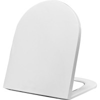 Aqualine WC sedátko, Soft Close, Easy Take, bílá PBS106