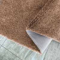 Moderní koberec SHAGGY CAMIL - světle hnědý