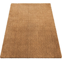 Moderní koberec SHAGGY CAMIL - světle hnědý