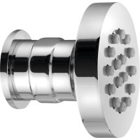 Sapho Nástěnná sprška s otočným kloubem, kulatá, chrom AB550