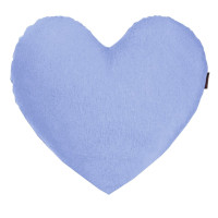 Polštář CLEO Srdce 45x45 cm - světle modrý