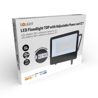 Solight LED reflektor TOP, 150W, max. 21000lm, 3CCT, volitený výkon 100/75/47%, IP65, rychlokonektor