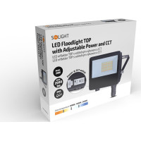 Solight LED reflektor TOP, 20W, max. 2600lm, 3CCT, volitený výkon 100/50%, IP65, rychlokonektor