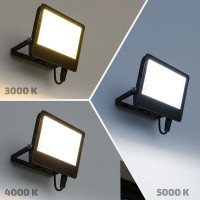 Solight LED reflektor TOP, 50W, max. 6500lm, 3CCT, volitený výkon 100/60%, IP65, rychlokonektor