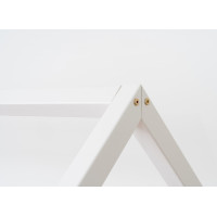 Dětská domečková Montessori postel z masivu borovice NIKO L - 190x90 cm