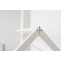 Dětská domečková Montessori postel z masivu borovice NIKO L - 180x80 cm