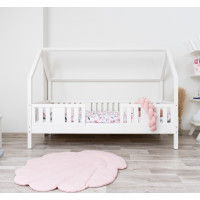 Dětská domečková postel z masivu borovice NIKO L 20 - 160x80 cm