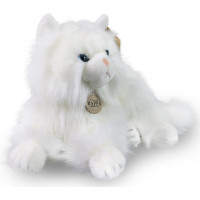 Rappa Plyšová kočka perská bílá 30 cm ECO-FRIENDLY
