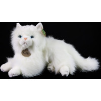 Rappa Plyšová kočka perská bílá 30 cm ECO-FRIENDLY