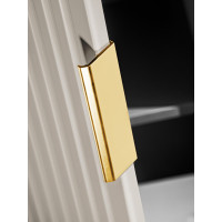 Koupelnová závěsná skříňka ADÉLA - vysoká - kašmírová