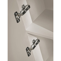 Koupelnová závěsná skříňka ADÉLA - vysoká - kašmírová