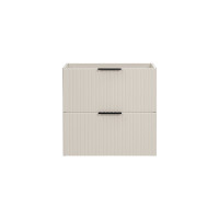 Koupelnová závěsná skříňka pod umyvadlo ADÉLA 60 cm - kašmírová