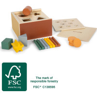 small foot Montessori multifunkční vhazování