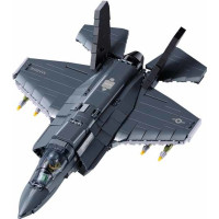 Sluban Model Bricks M38-B1361 Stíhací letoun F-35BS v měřítku 1:44
