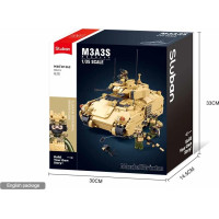 Sluban M38-B1363 Americký lehký tank M3A3 Bradley
