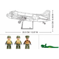 Sluban M38-B1366 Transportní letoun Douglas C-47