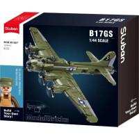 Sluban Model Bricks M38-B1367 Americký bombardér B-17G v měřítku 1:44