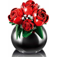Sluban Flowers M38-P8061 Kytice červených růží ve váze