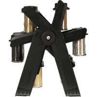 Otočný stojan na kořenky - černý