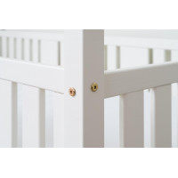 Dětská domečková postel z masivu borovice NIKO S 10 - 180x80 cm