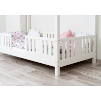 Dětská domečková postel z masivu borovice NIKO S 10 - 190x90 cm