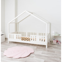 Dětská domečková postel z masivu borovice NIKO S 10 - 160x80 cm