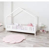 Dětská domečková postel z masivu borovice NIKO S 10 - 180x80 cm