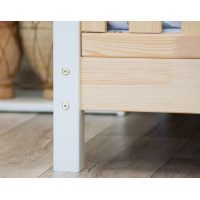 Dětská domečková postel z masivu borovice NIKO S 10 - 200x90 cm