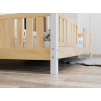 Dětská domečková postel z masivu borovice NIKO S 10 - 190x90 cm