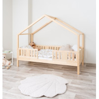 Dětská domečková postel z masivu borovice NIKO S 20 - 180x80 cm
