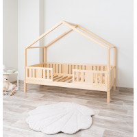 Dětská domečková postel z masivu borovice NIKO S 20 - 190x90 cm