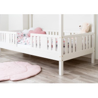 Dětská domečková postel z masivu borovice NIKO S 20 - 180x80 cm