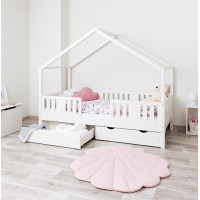 Dětská domečková postel z masivu borovice NIKO S 20 - 190x90 cm