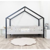 Dětská domečková postel z masivu borovice NIKO S 20 - 190x90 cm