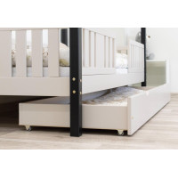 Dětská domečková postel z masivu borovice NIKO S 20 - 190x90 cm