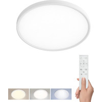 Solight LED osvětlení s dálkovým ovladačem Estela White UGR, 40W, 4300lm, 50cm, URG