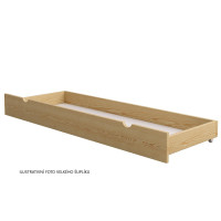 Dětská domečková postel z masivu borovice NIKO S 20 - 200x90 cm