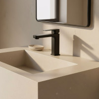 Umyvadlová baterie REA ARLO - černá - nízká