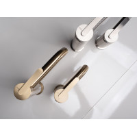 Umyvadlová baterie REA ONTARIO - gun grey - nízká