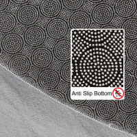 Kusový koberec Sky 5400 Silver kruh