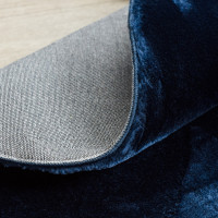 Kusový koberec Visco Rabbit Dark blue 10 kruh