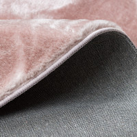 Kusový koberec Visco Rabbit Pink 8 kruh
