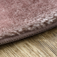 Kusový koberec Visco Rabbit Pink 8 kruh