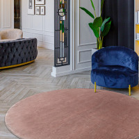 Kusový koberec Visco Rabbit Pink 8 kruh