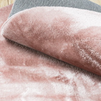 Kusový koberec Visco Rabbit Pink 8 kruh