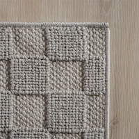 Kusový koberec Helix 2203 silver kruh